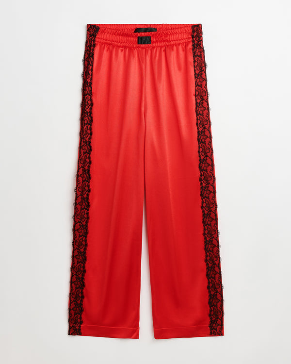 Shark pants | Red Polyester