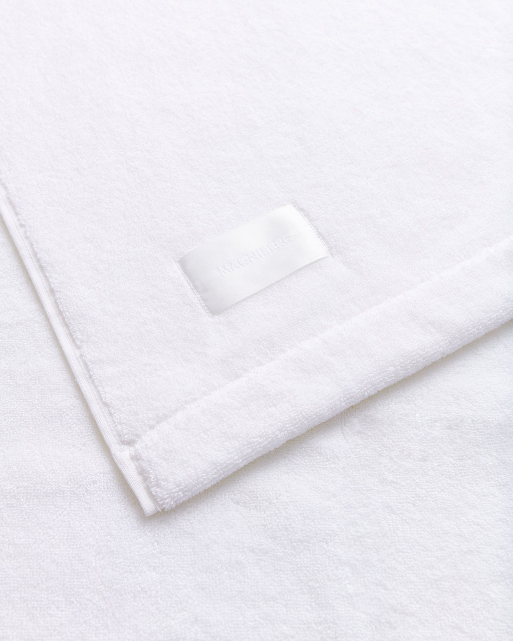 Gelato bath towel | Frozen white Terry