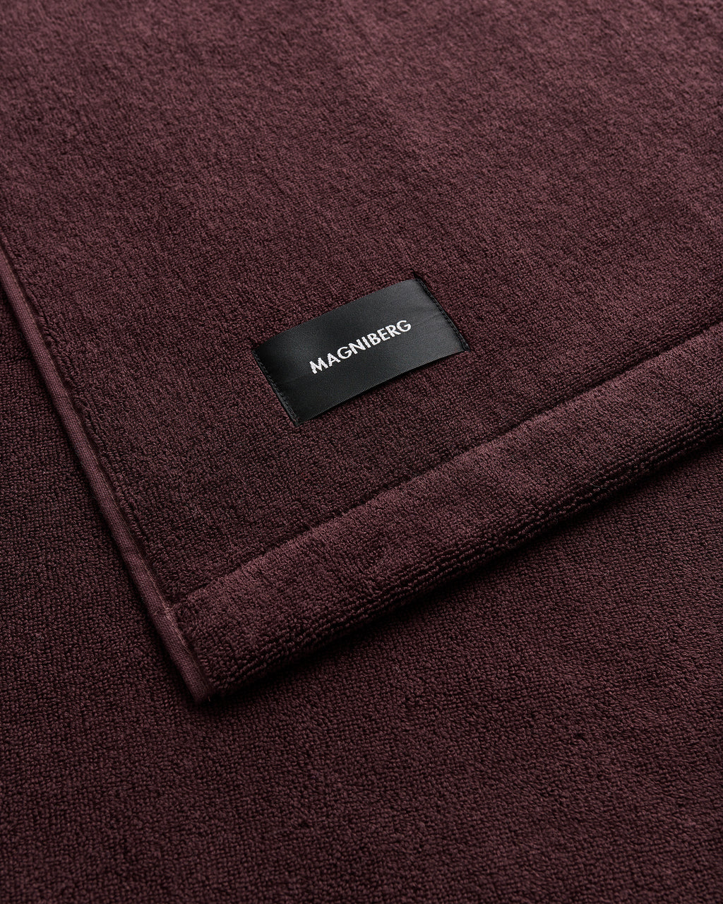 Gelato bath towel | Cherry brown Terry