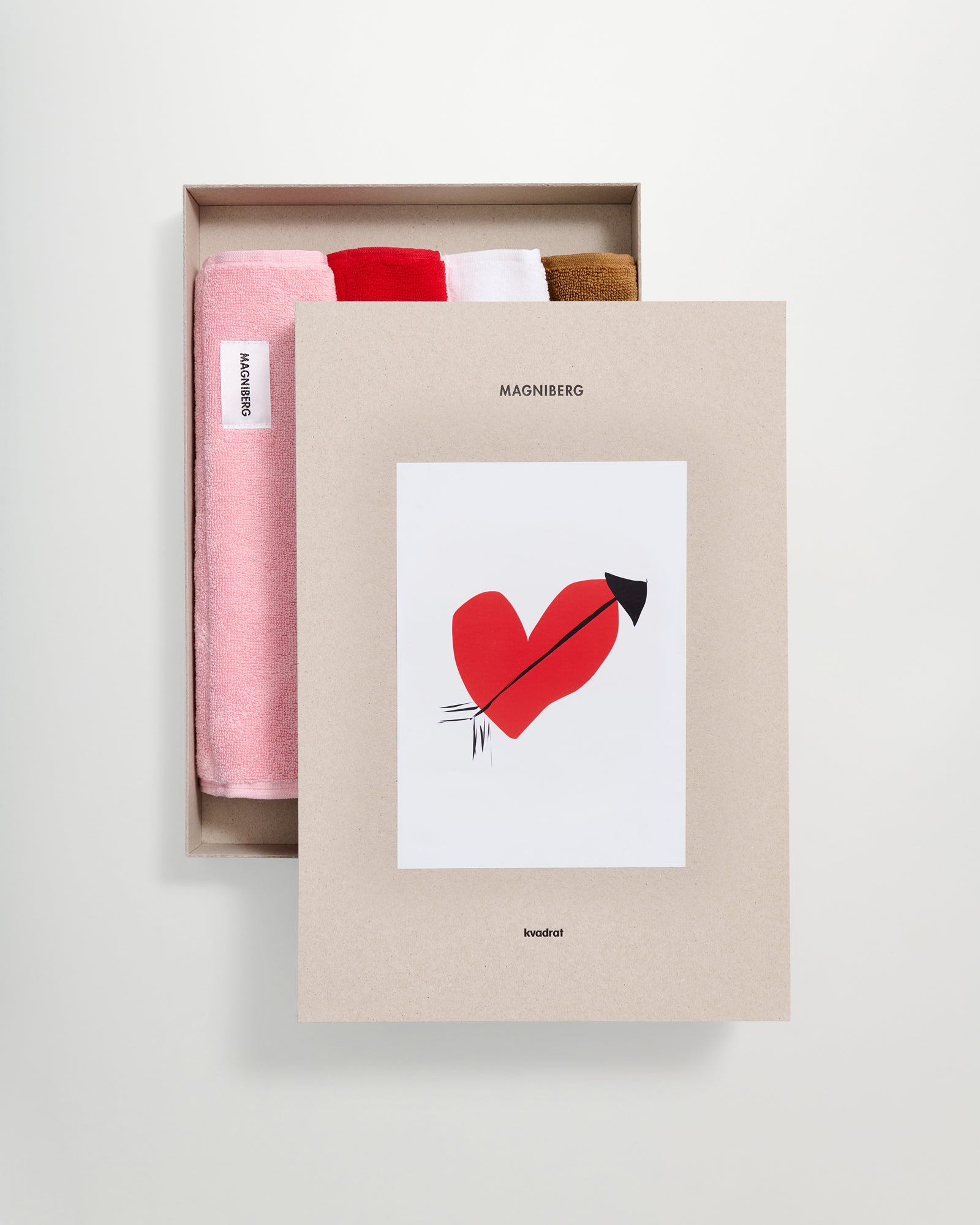 Holiday 4-piece face cloth set | Eden terry