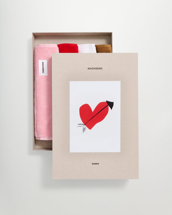 Holiday 4-piece face cloth set | Eden terry