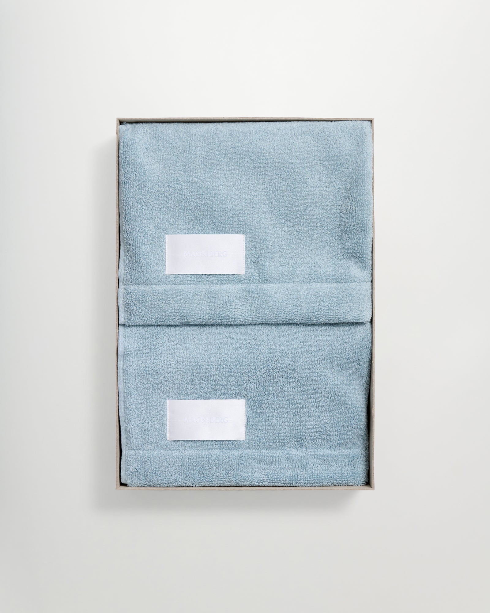 2-piece hand towel set | Young blue terry
