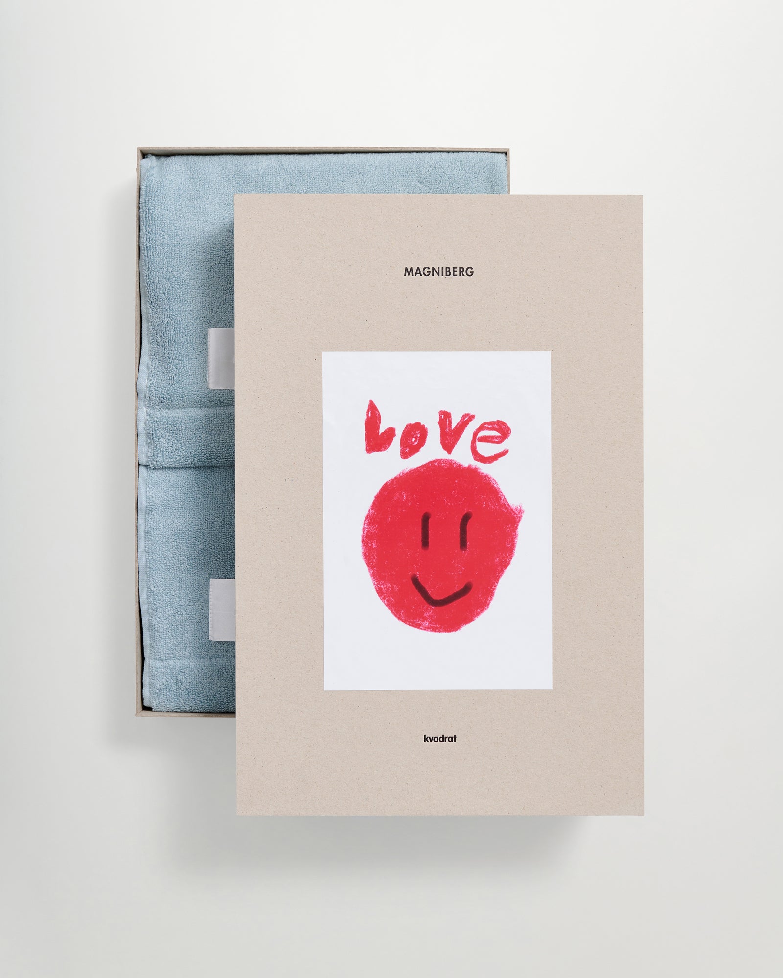 2-piece hand towel set | Young blue terry