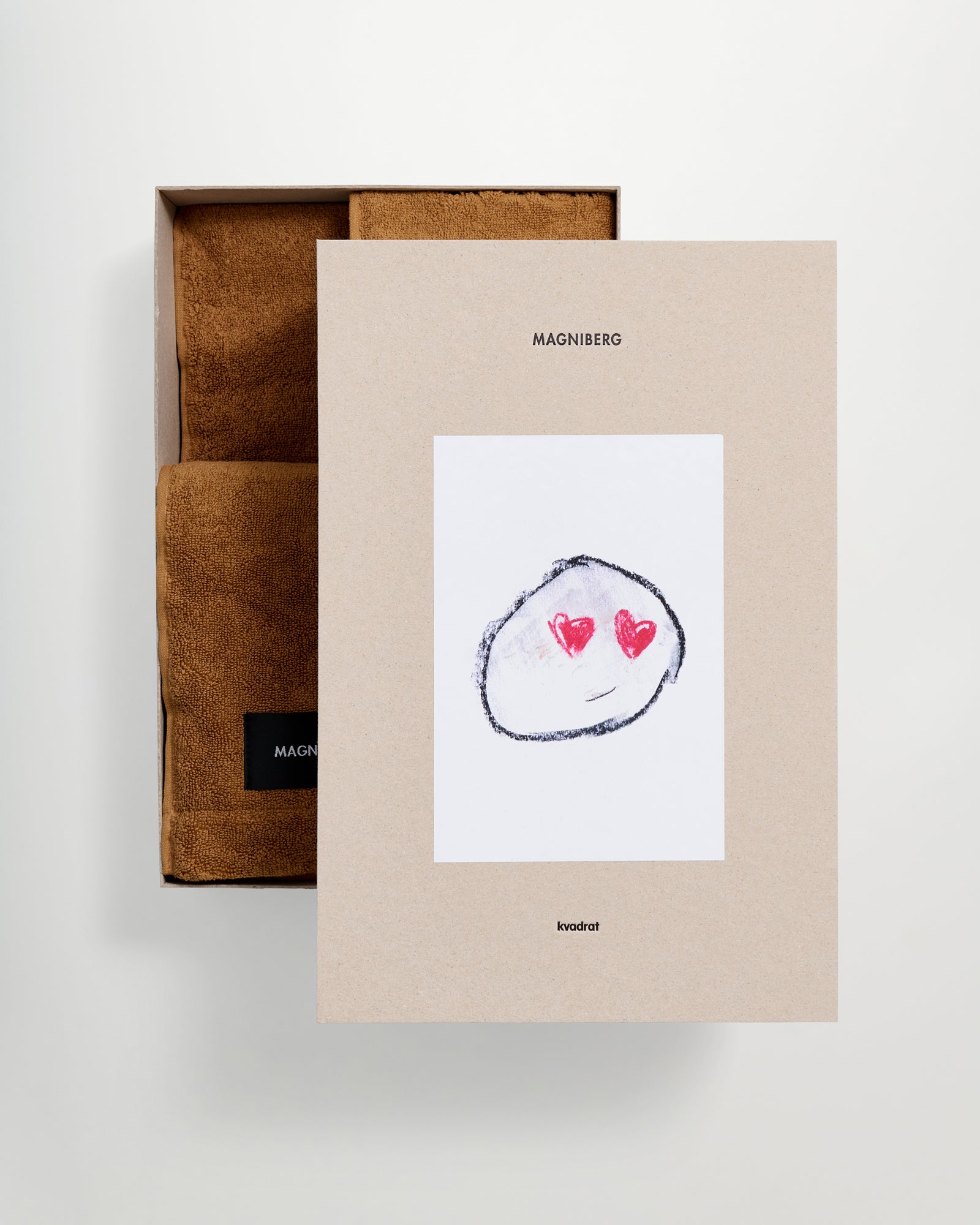 3-piece towel set | Nocciola beige terry