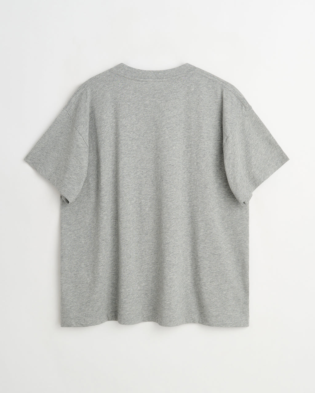 Body t-shirt | Washed grey melange Jersey