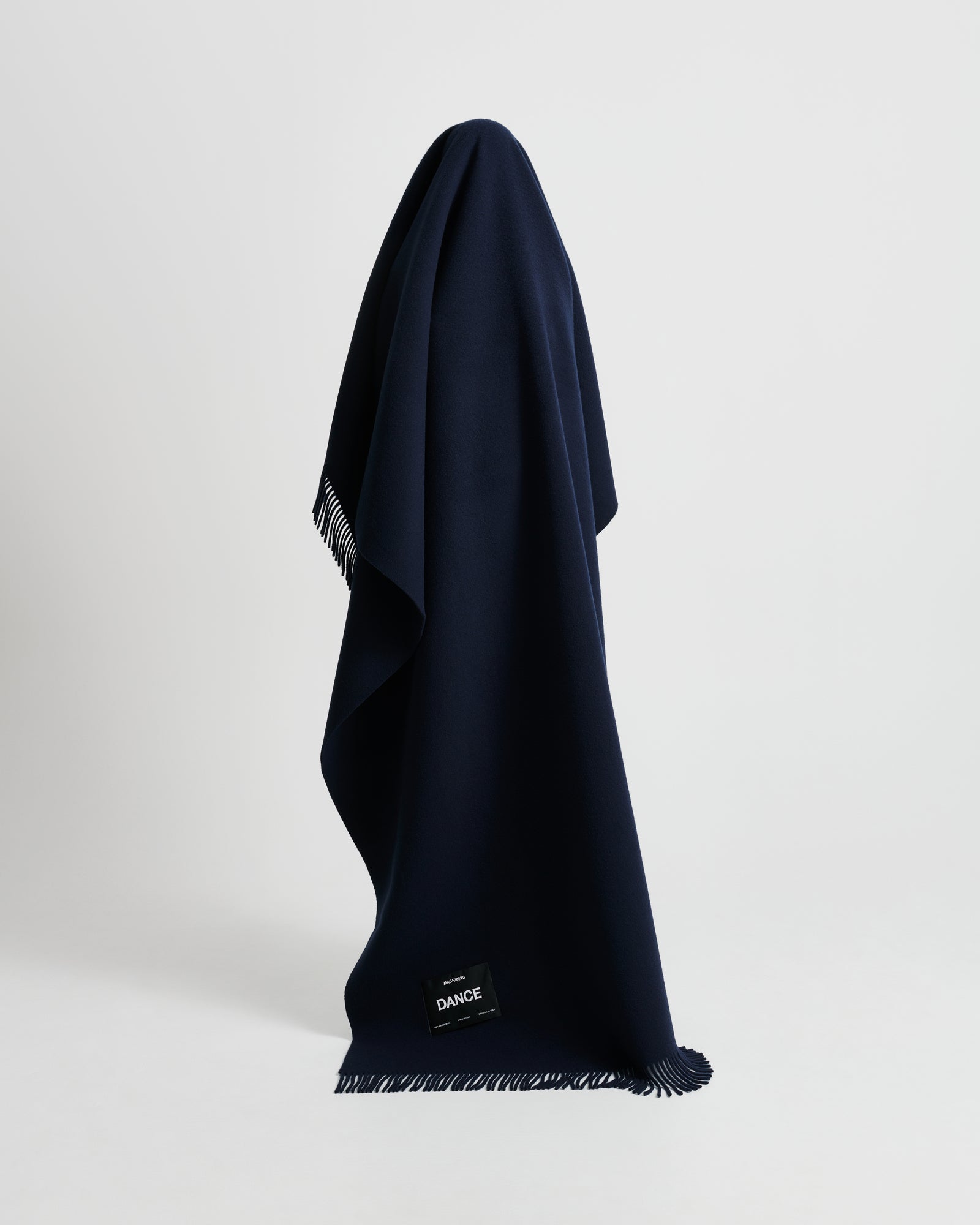 Bold blanket | Sailor blue Virgin wool