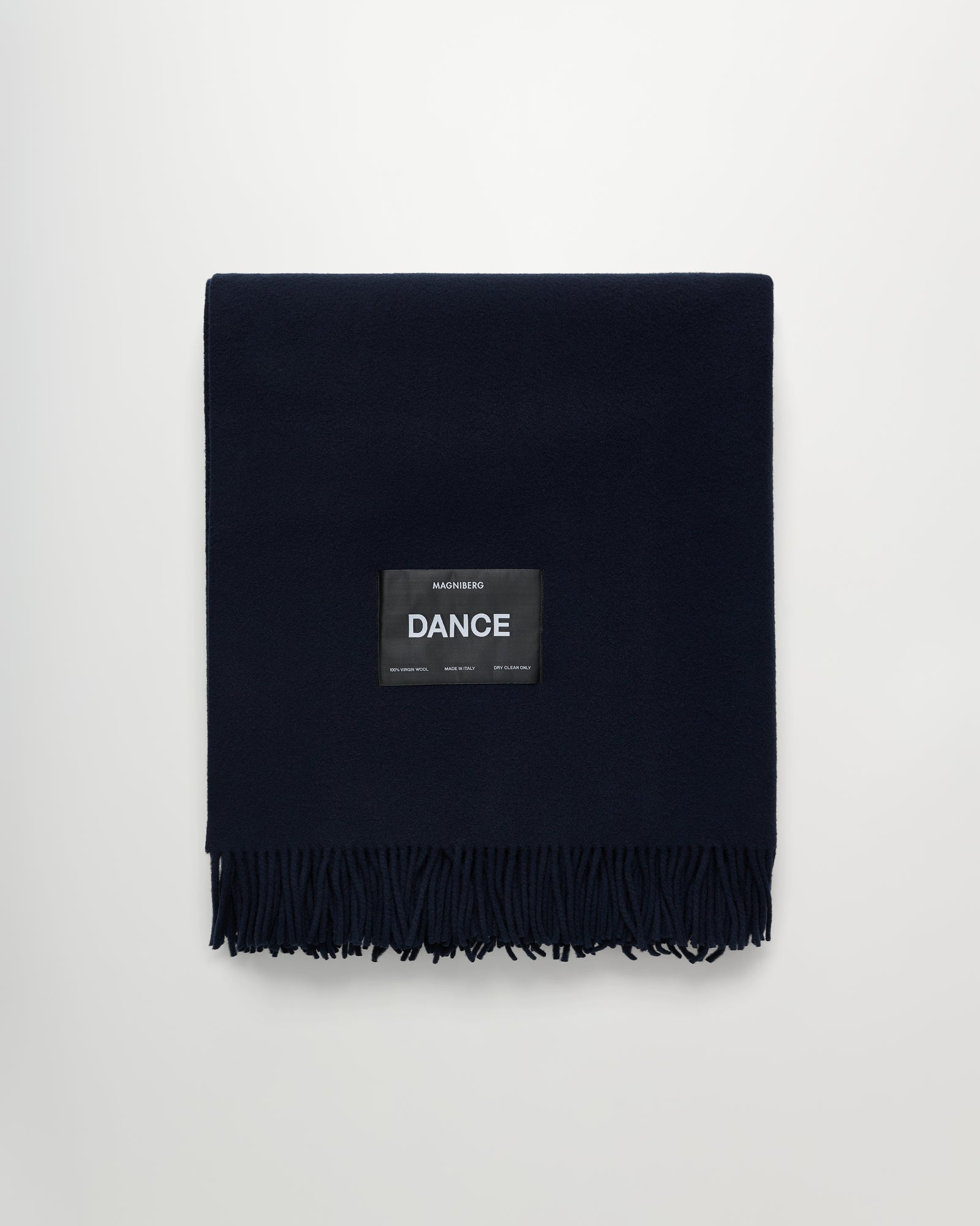Bold blanket | Sailor blue Virgin wool