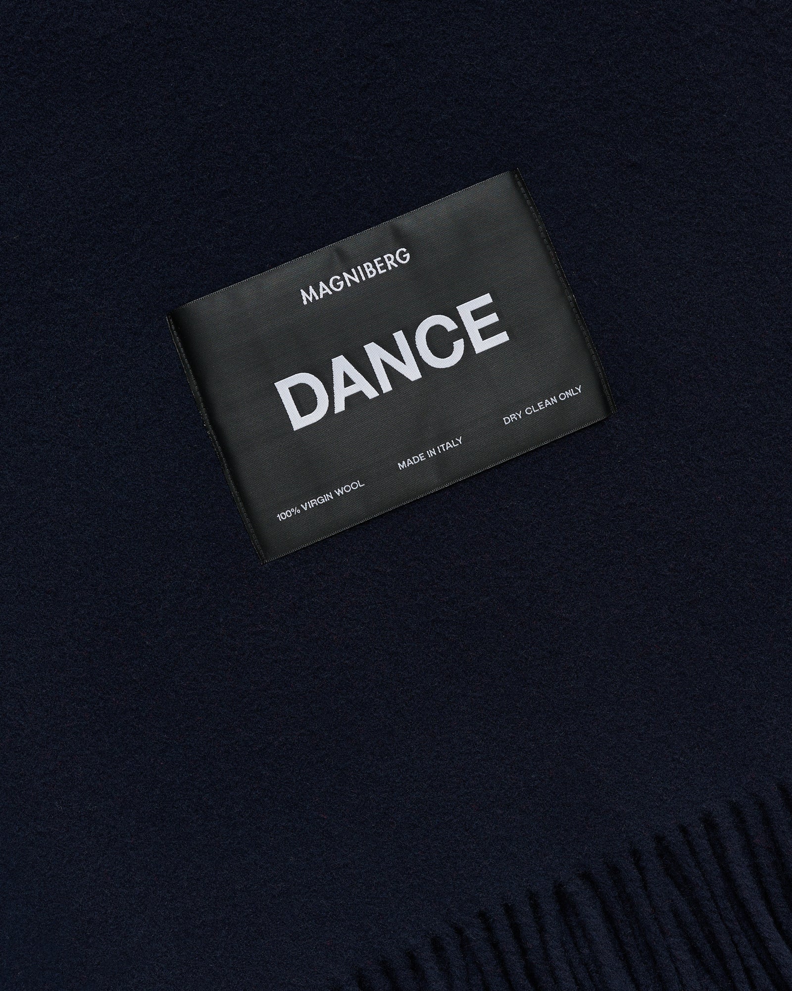 Bold blanket | Sailor blue Virgin wool