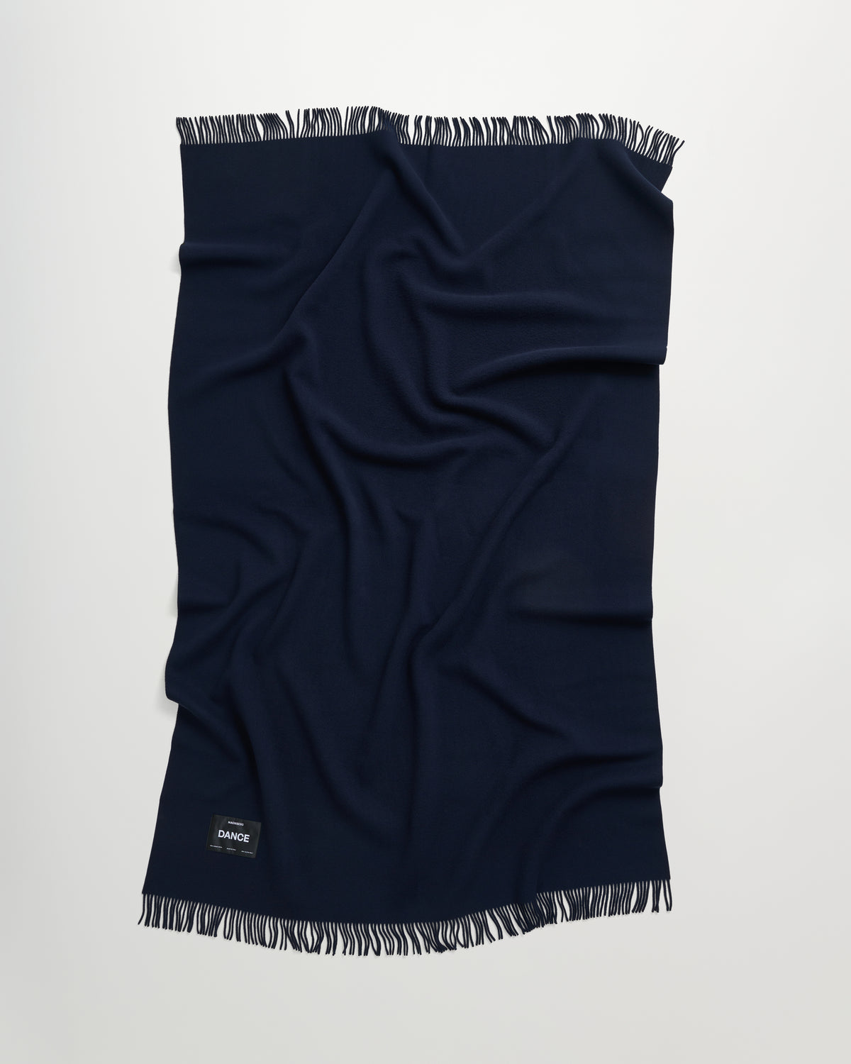 Bold blanket | Sailor blue Virgin wool