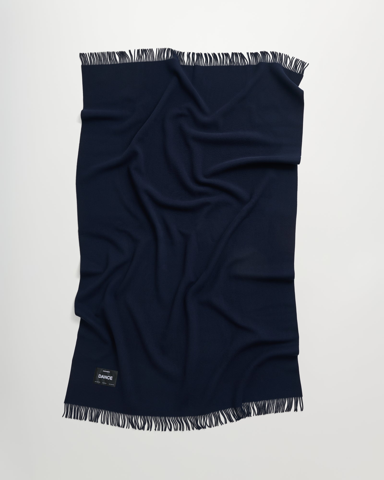 Bold blanket | Sailor blue Virgin wool