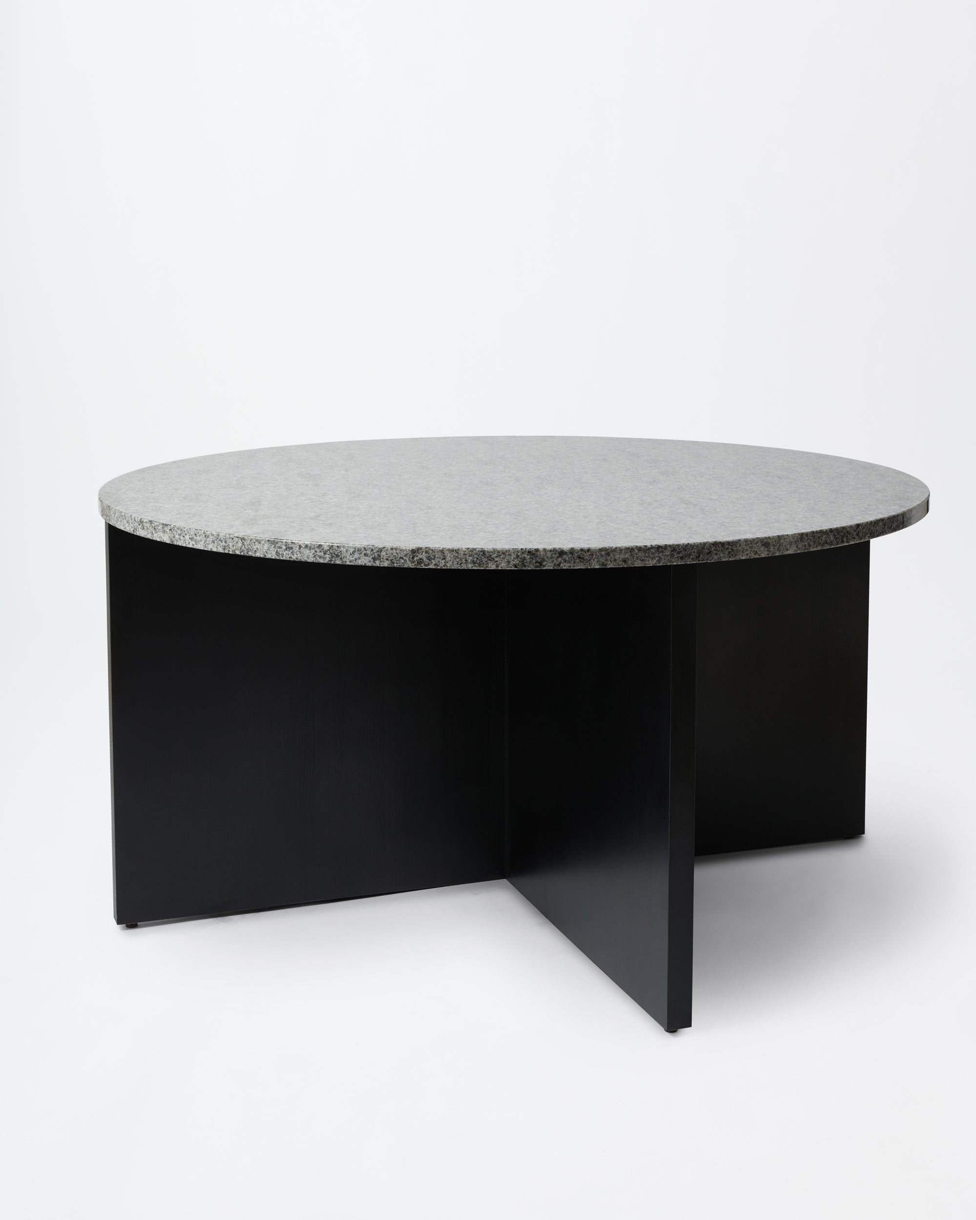 Bear table | Stained black & granite