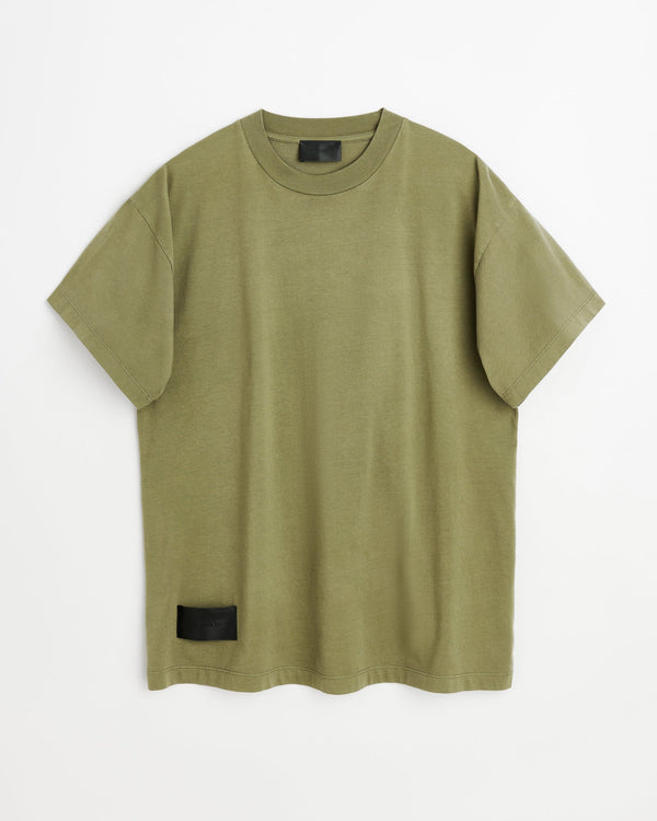 Body t-shirt | Washed army green Jersey