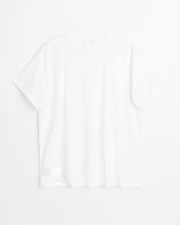 Body t-shirt | Washed white Jersey