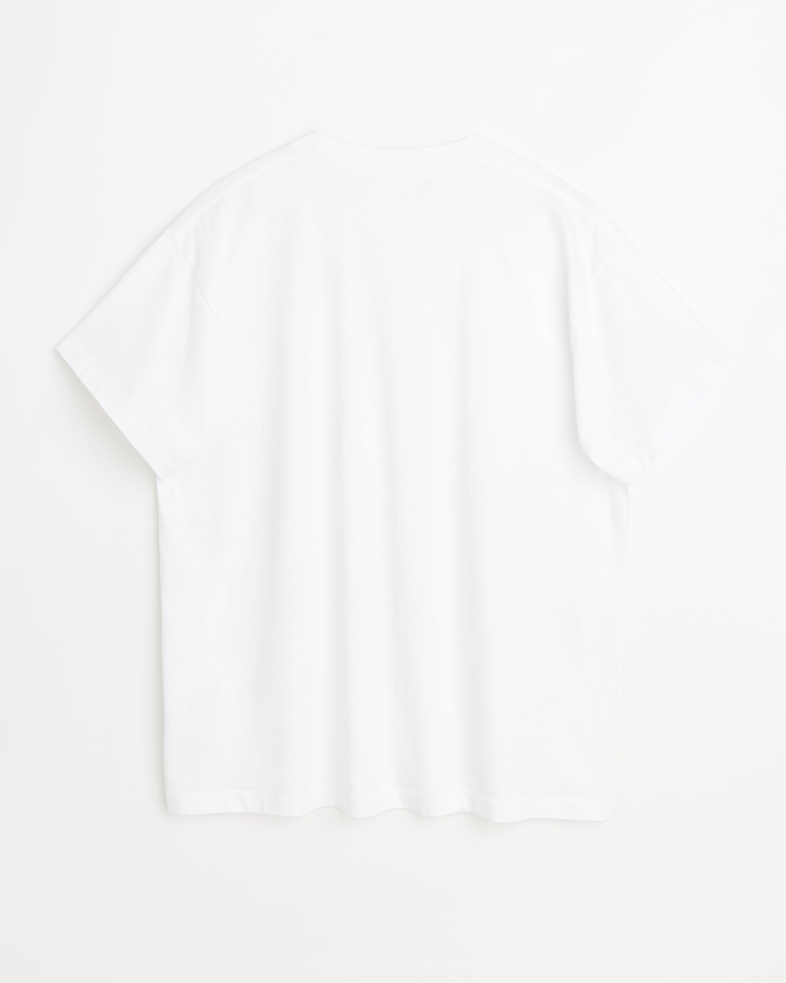 Body t-shirt | Washed white Jersey