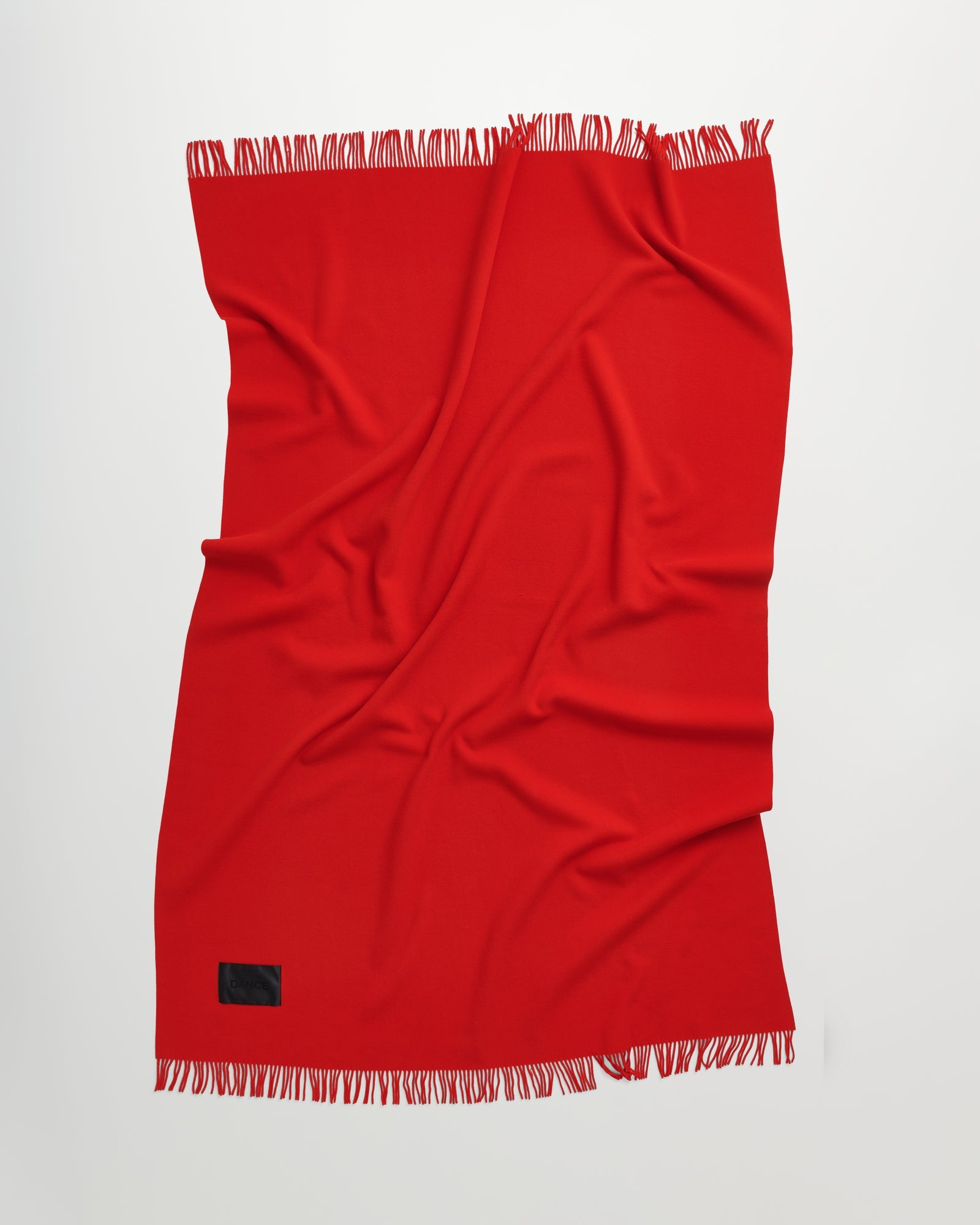 Bold blanket | Carpet red Virgin wool