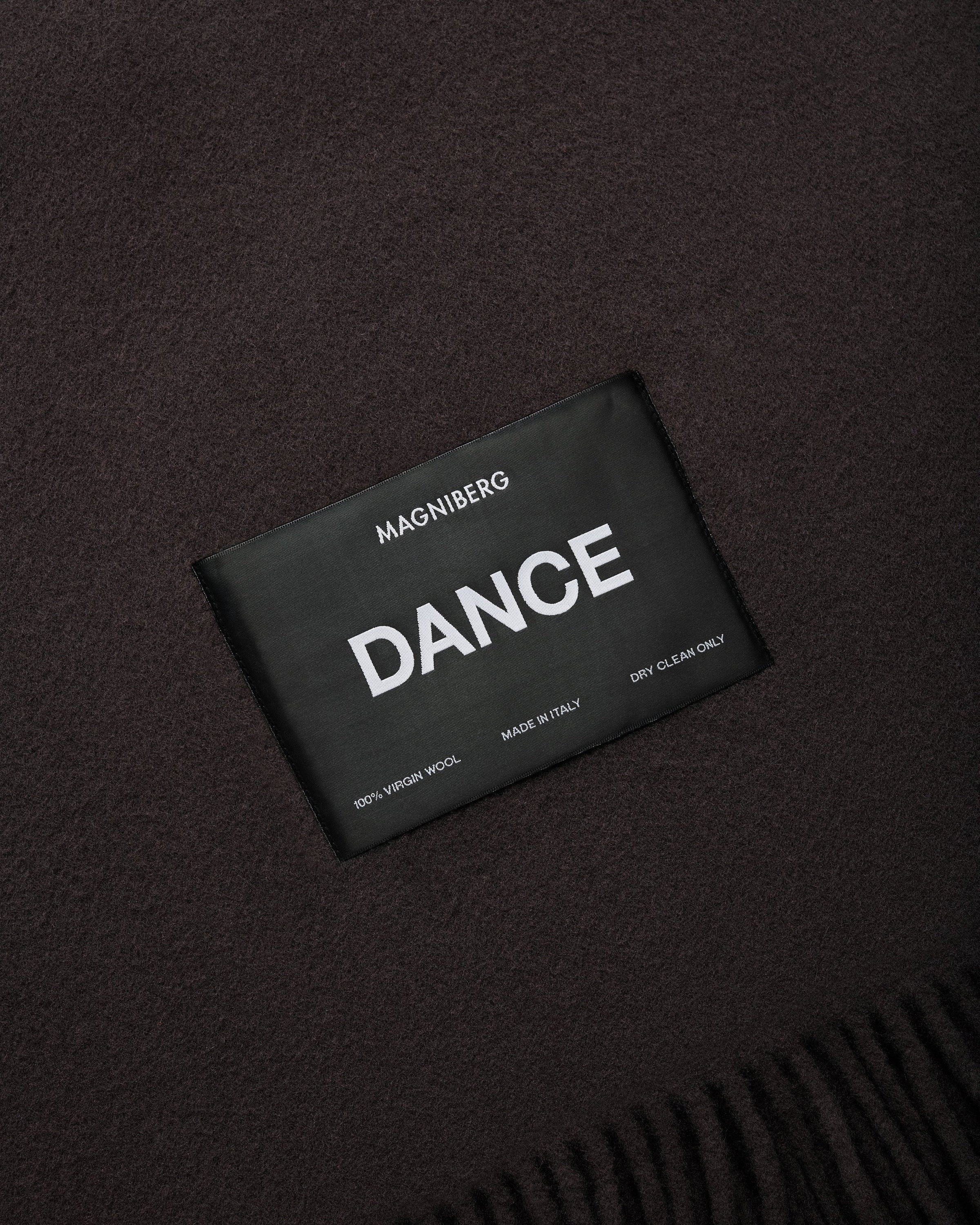 Bold blanket | Dark chocolate Virgin wool