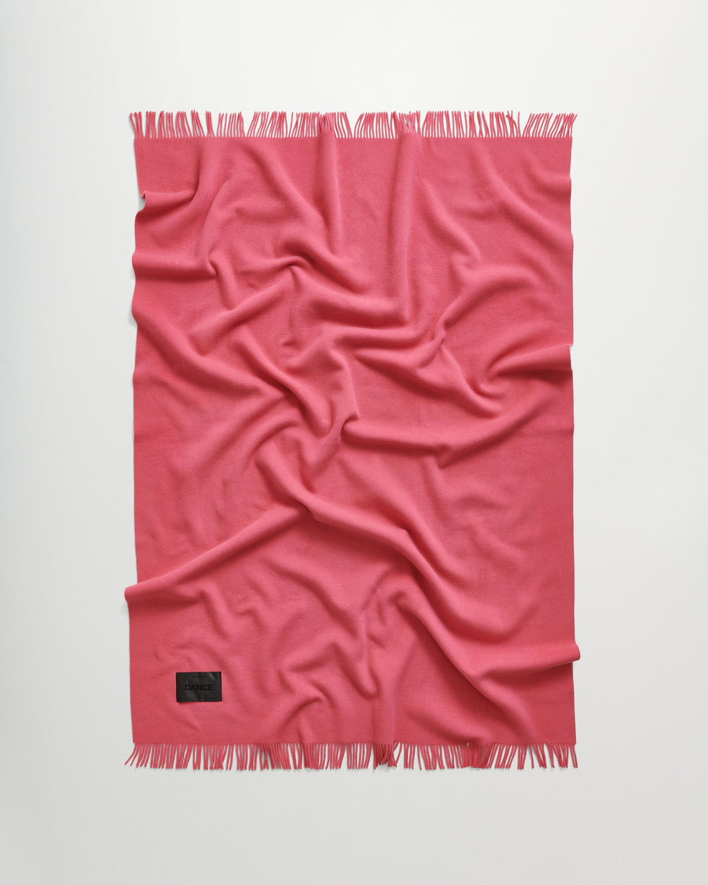 Bold blanket | Ice Skating Pink Virgin wool