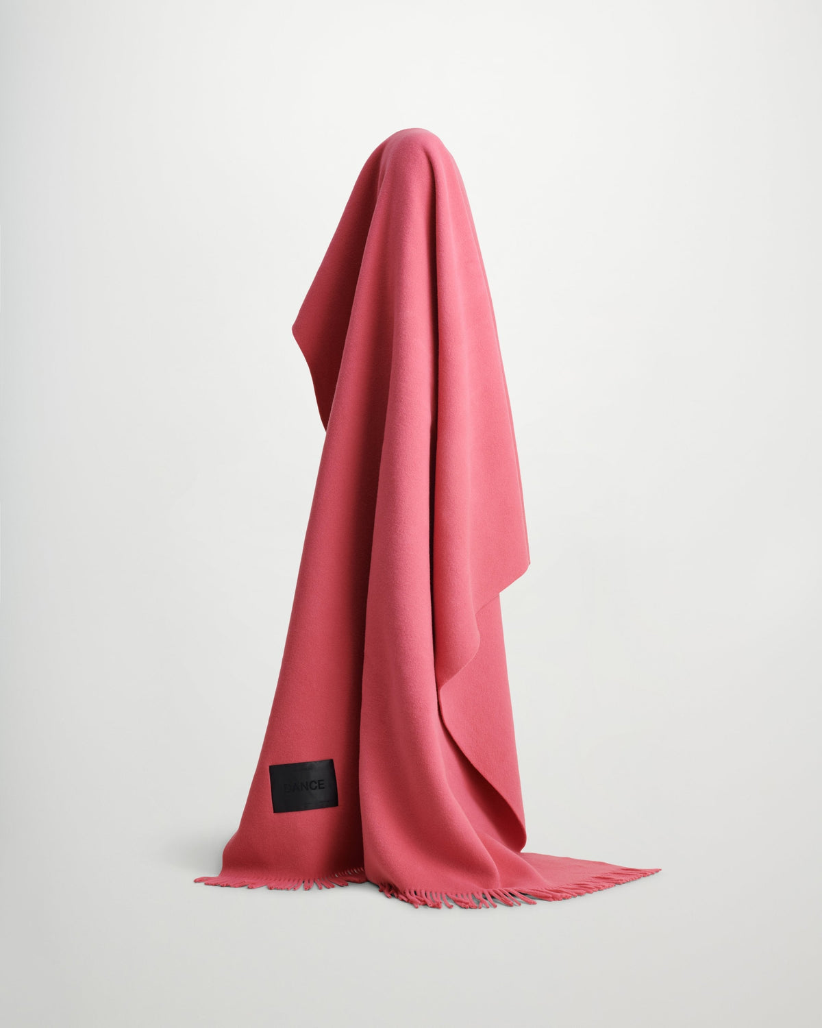 Bold blanket | Ice Skating Pink Virgin wool