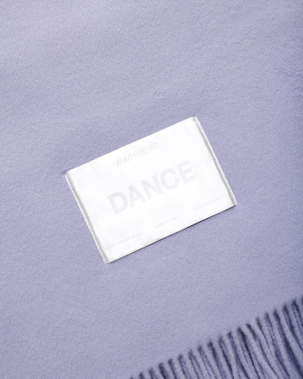 Bold blanket | Lavender Virgin wool