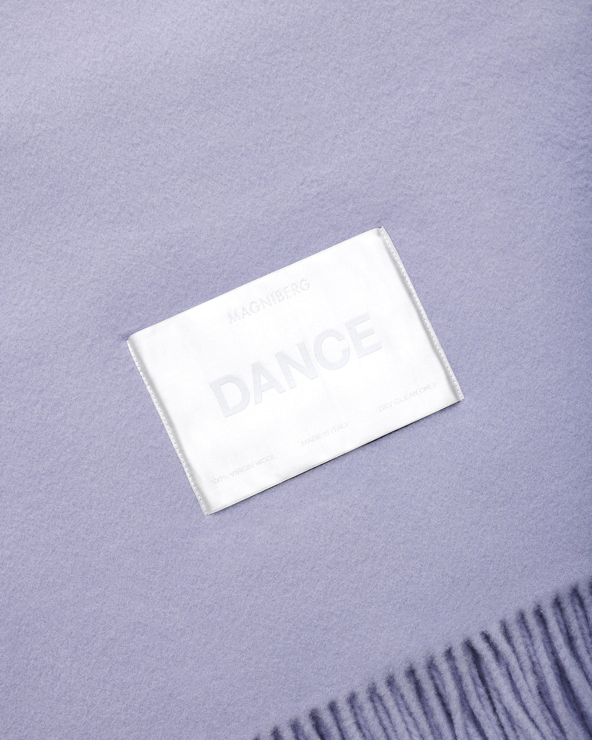 Bold blanket | Lavender Virgin wool