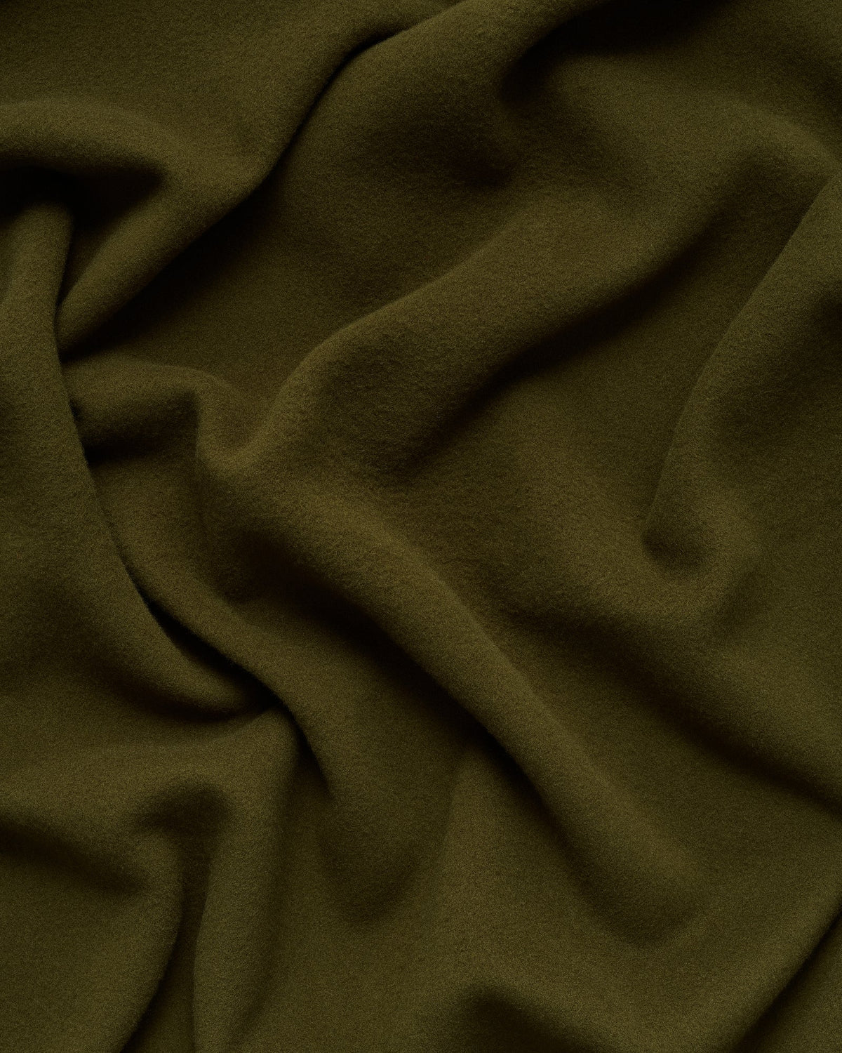 Bold blanket | Moss green Virgin wool