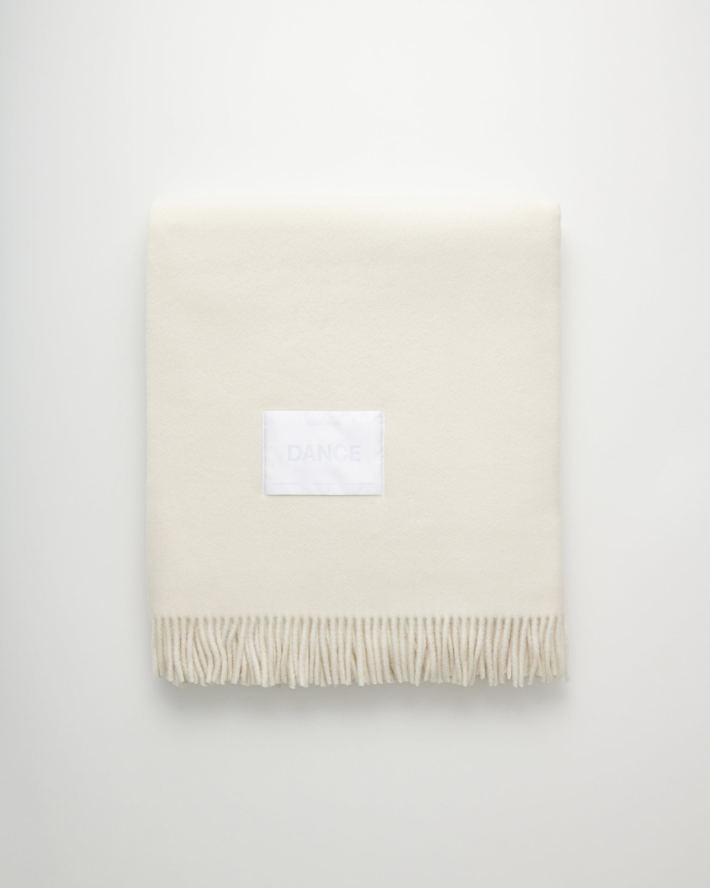 Bold blanket | Oyster white Virgin wool