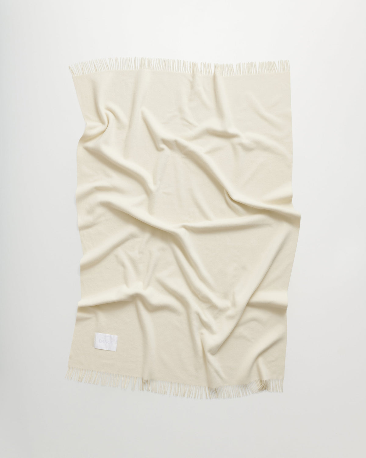 Bold blanket | Oyster white Virgin wool