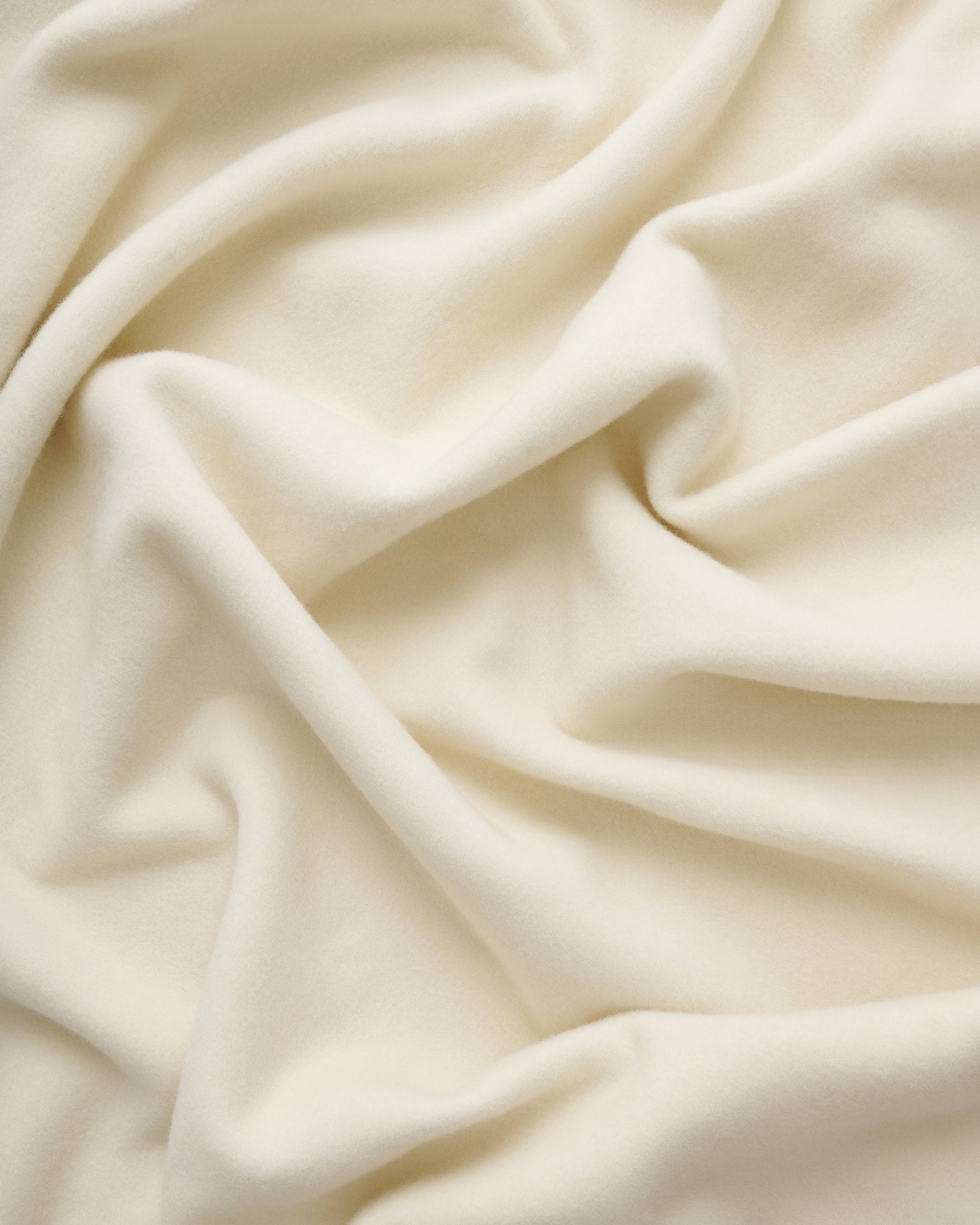 Bold blanket | Oyster white Virgin wool