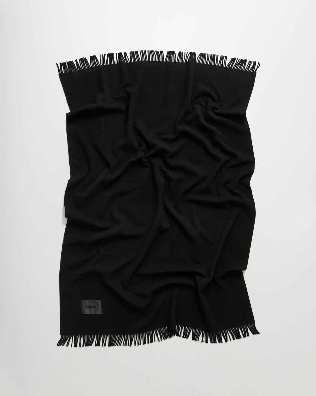 Bold blanket | Tango black Virgin wool