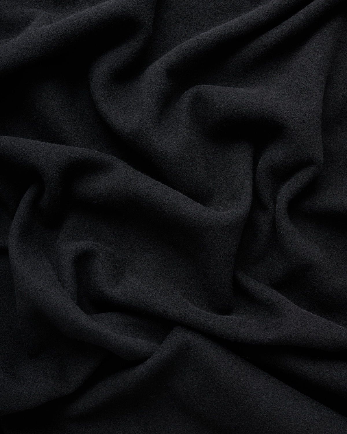 Bold blanket | Tango black Virgin wool