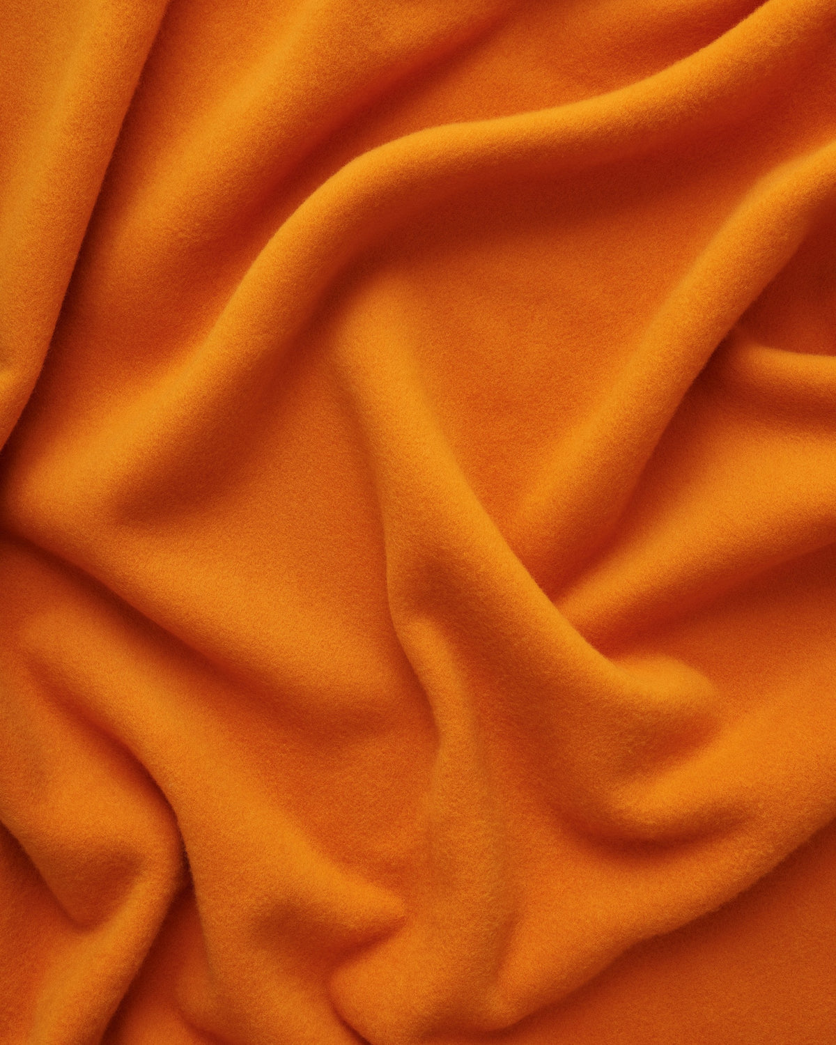 Bold scarf | Juicy Orange Virgin wool