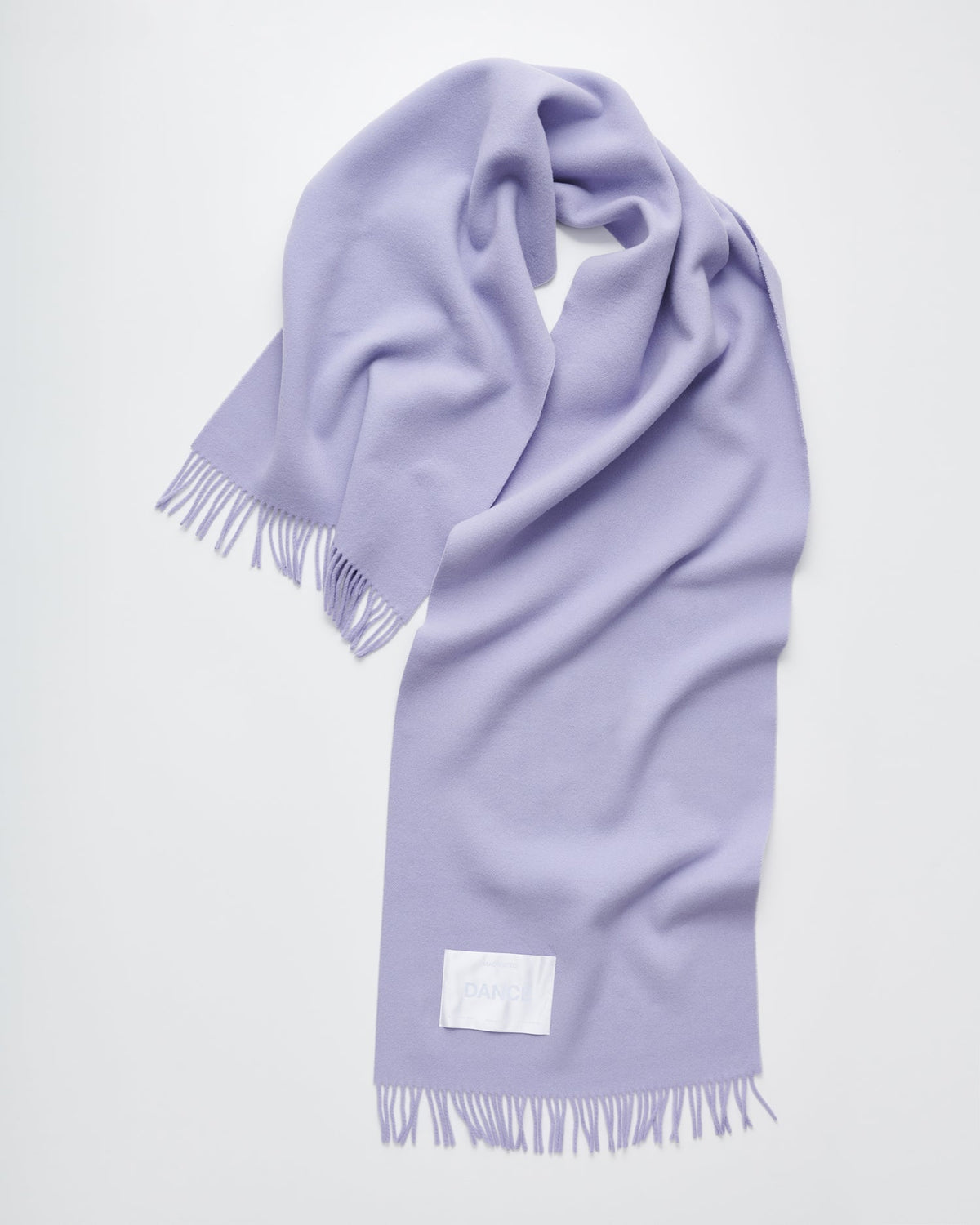 Bold scarf | Lavender Virgin wool