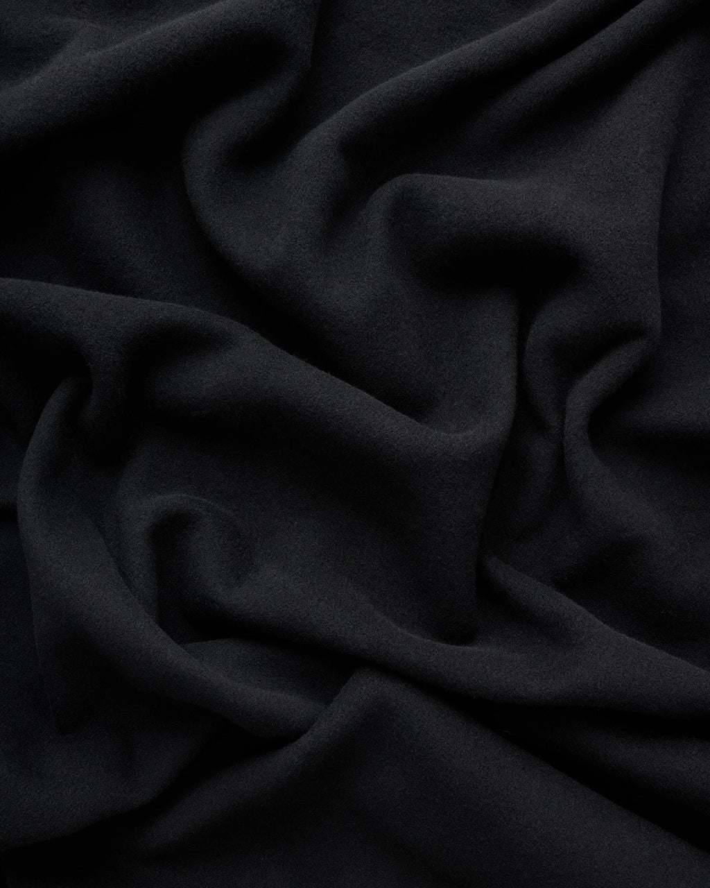Bold scarf | Tango black Virgin wool