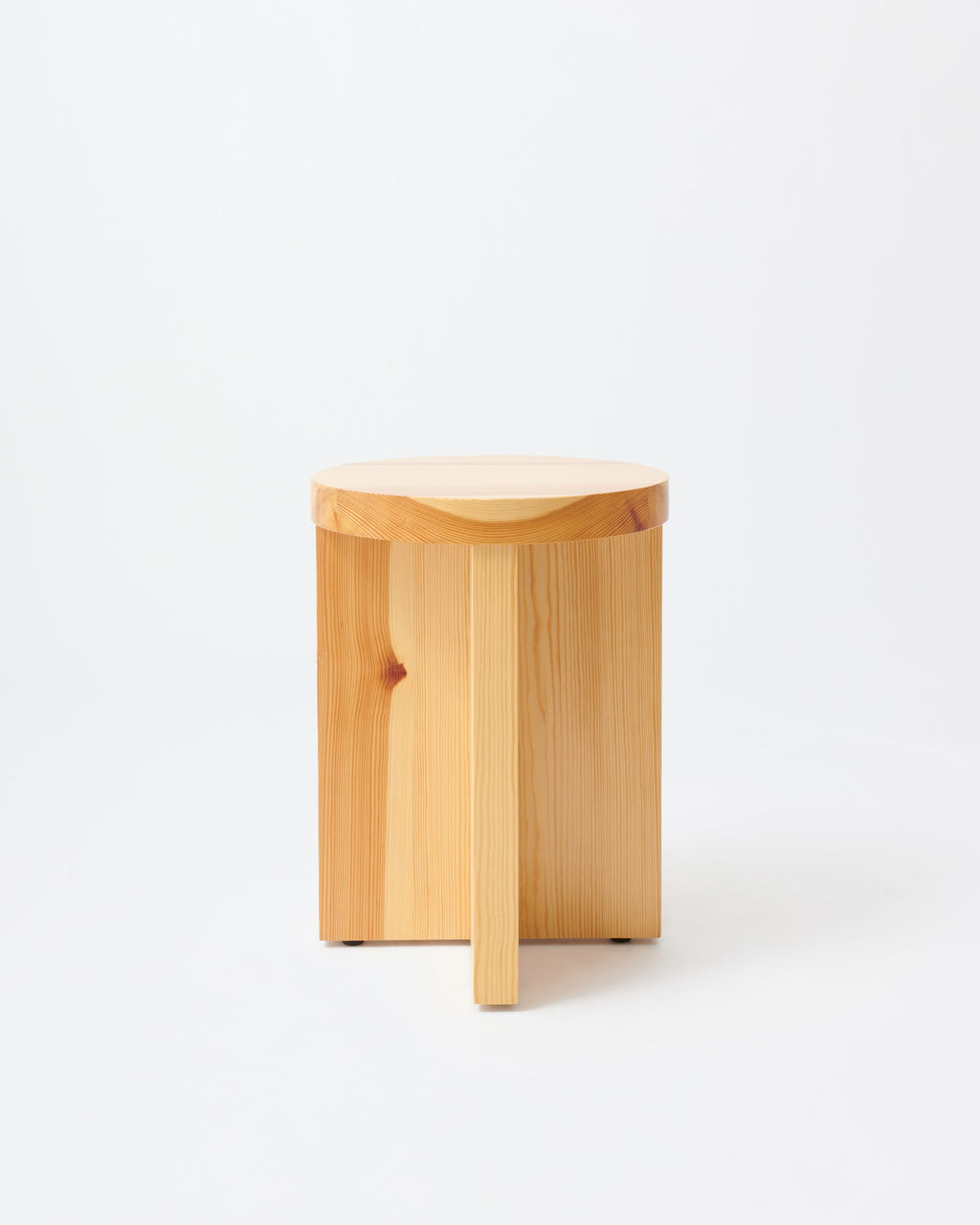 Cat stool | Lacqured blue Pine