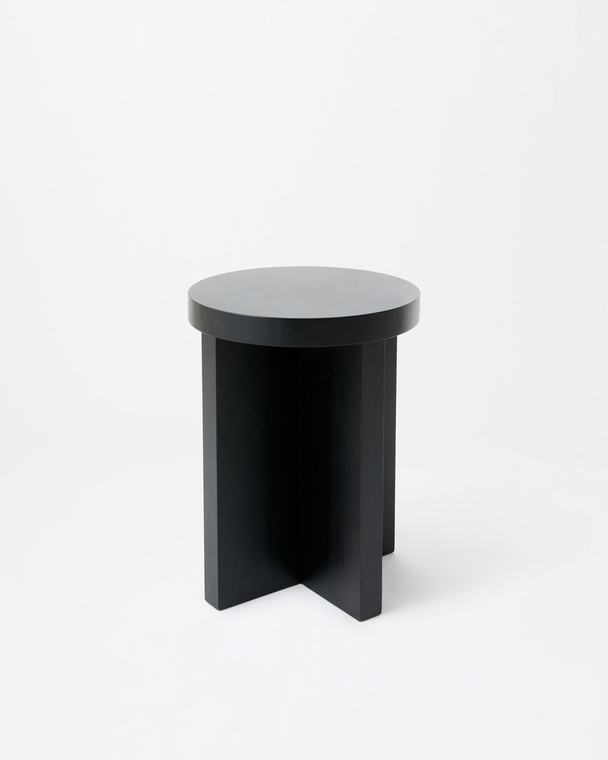 Cat stool | Stained black Pine