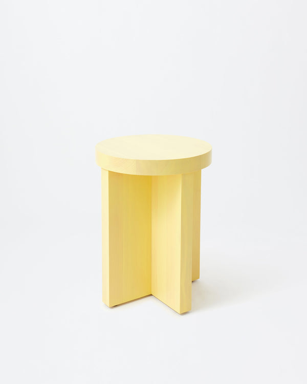 Cat stool | Stained yellow Pine