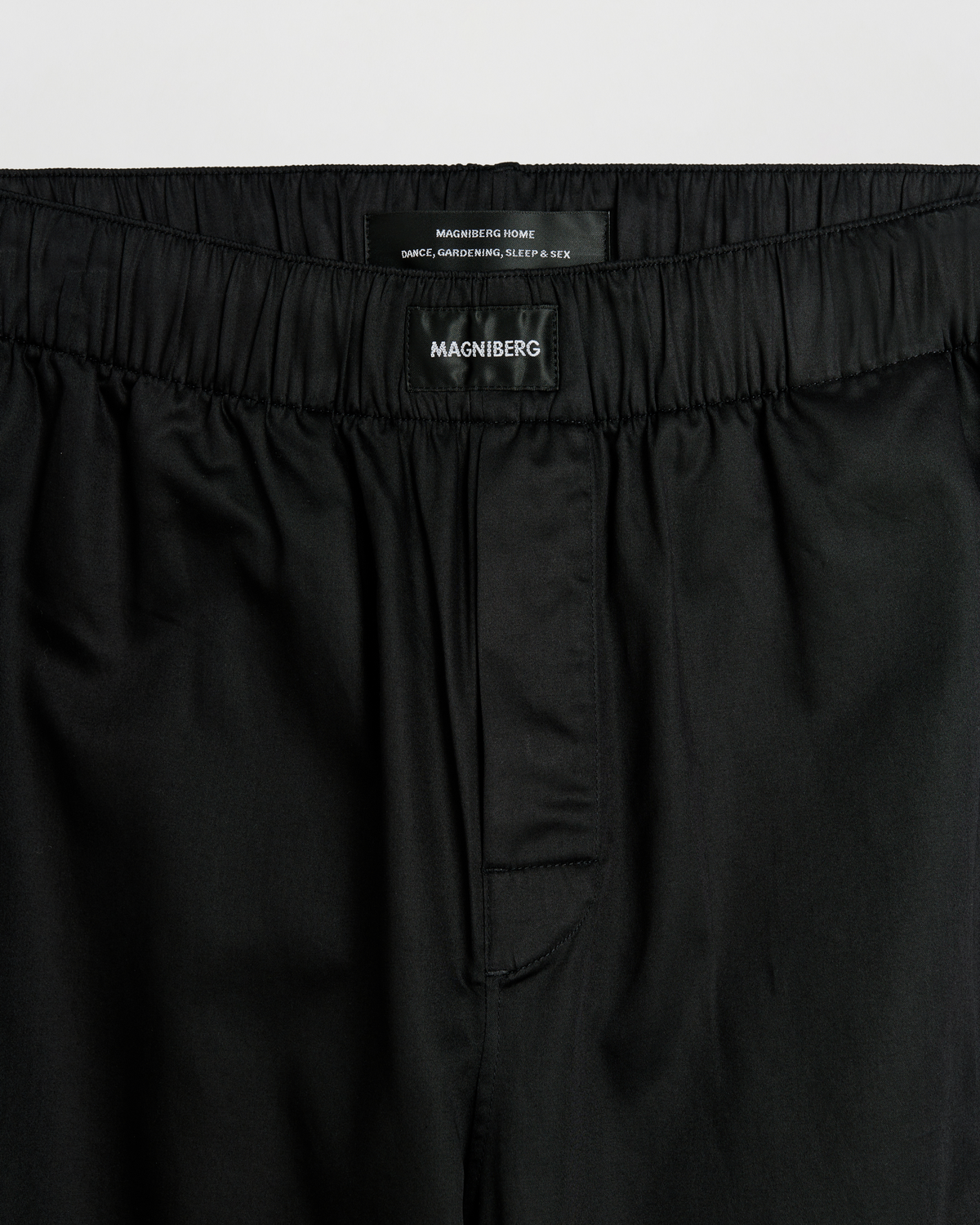 Dolce pants | Black Poplin