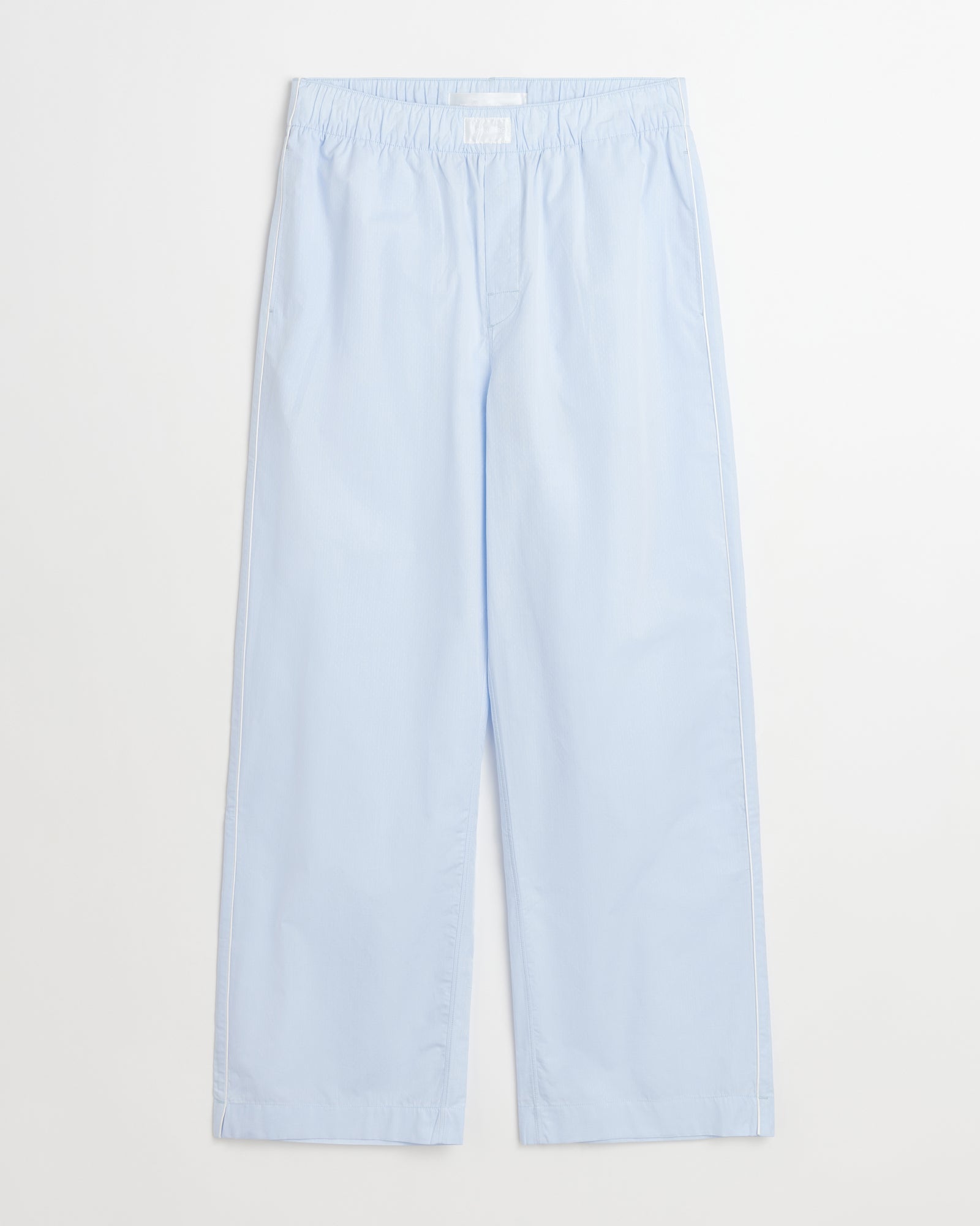 Dolce pants | Light blue dots jacquard Poplin - Employee christmas gift