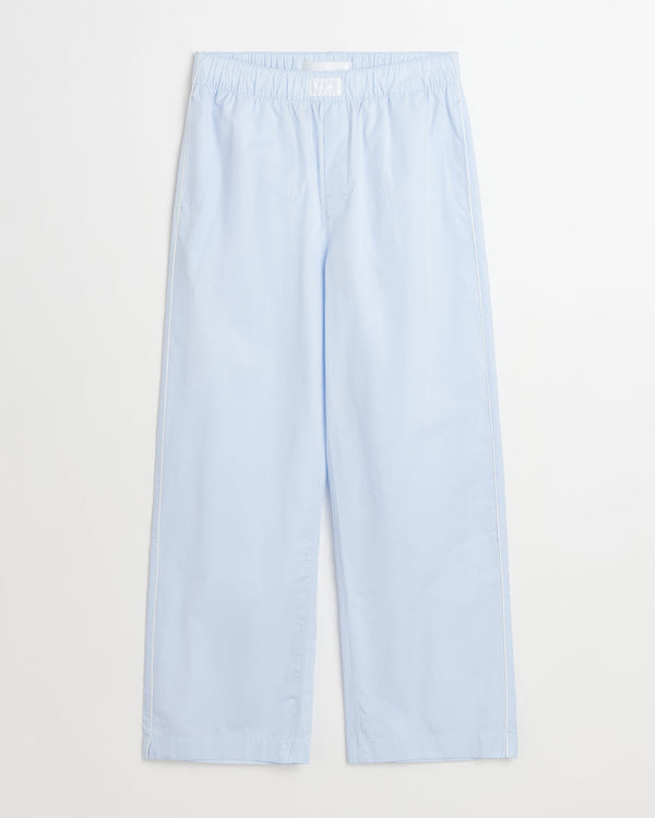 Dolce pants | Light blue dots jacquard Poplin - Employee christmas gift