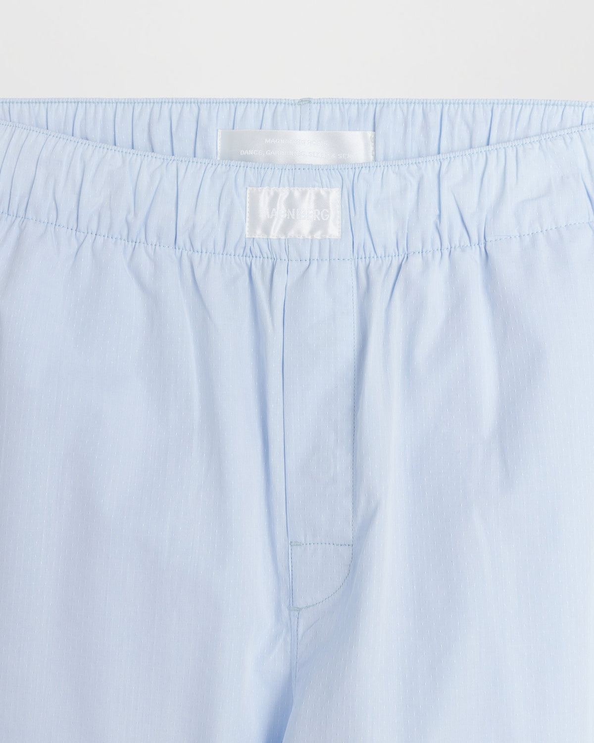 Dolce pants | Light blue dots jacquard Poplin - Employee christmas gift