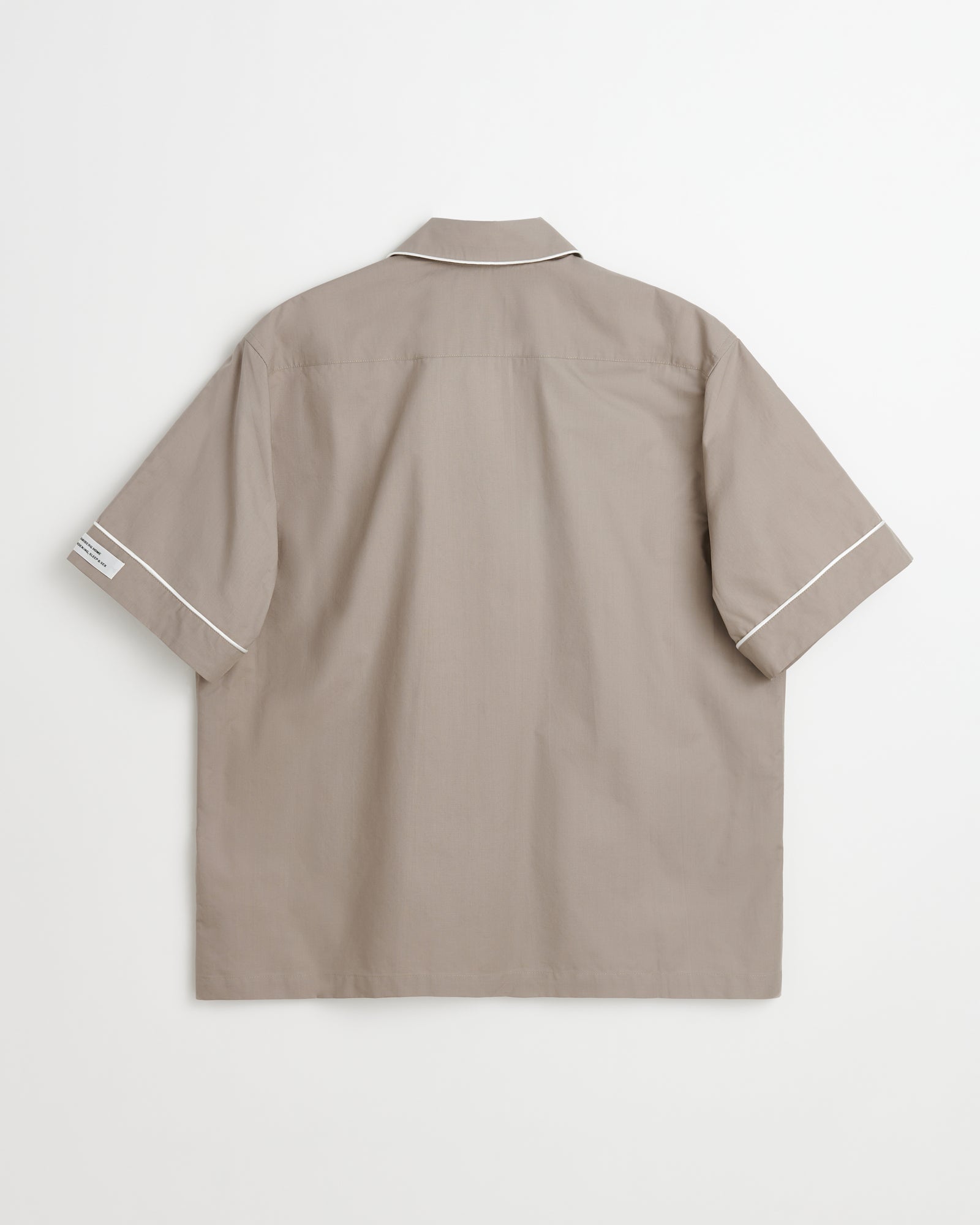 Dolce short sleeve shirt | Mud poplin