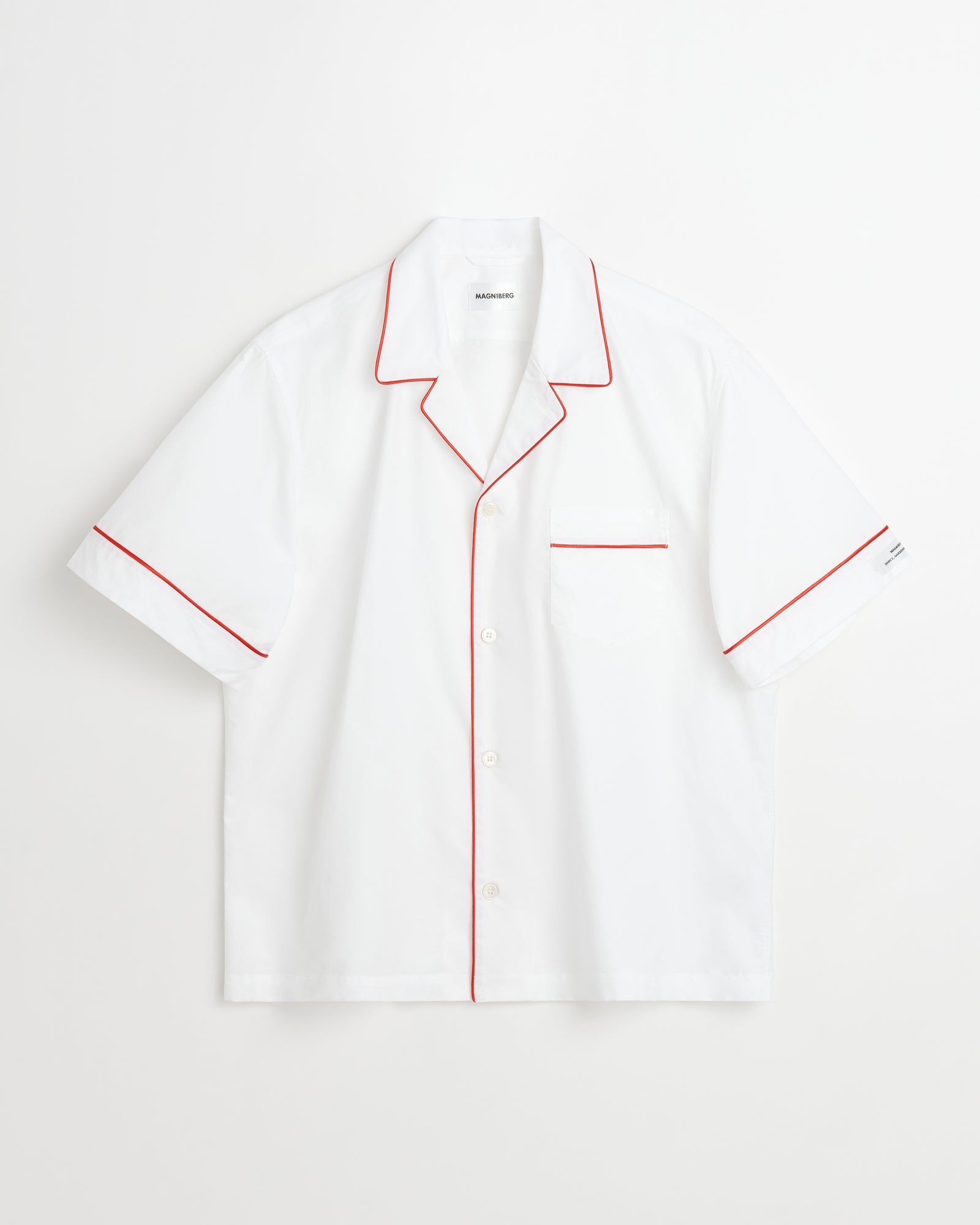 Dolce short sleeve shirt | White poplin
