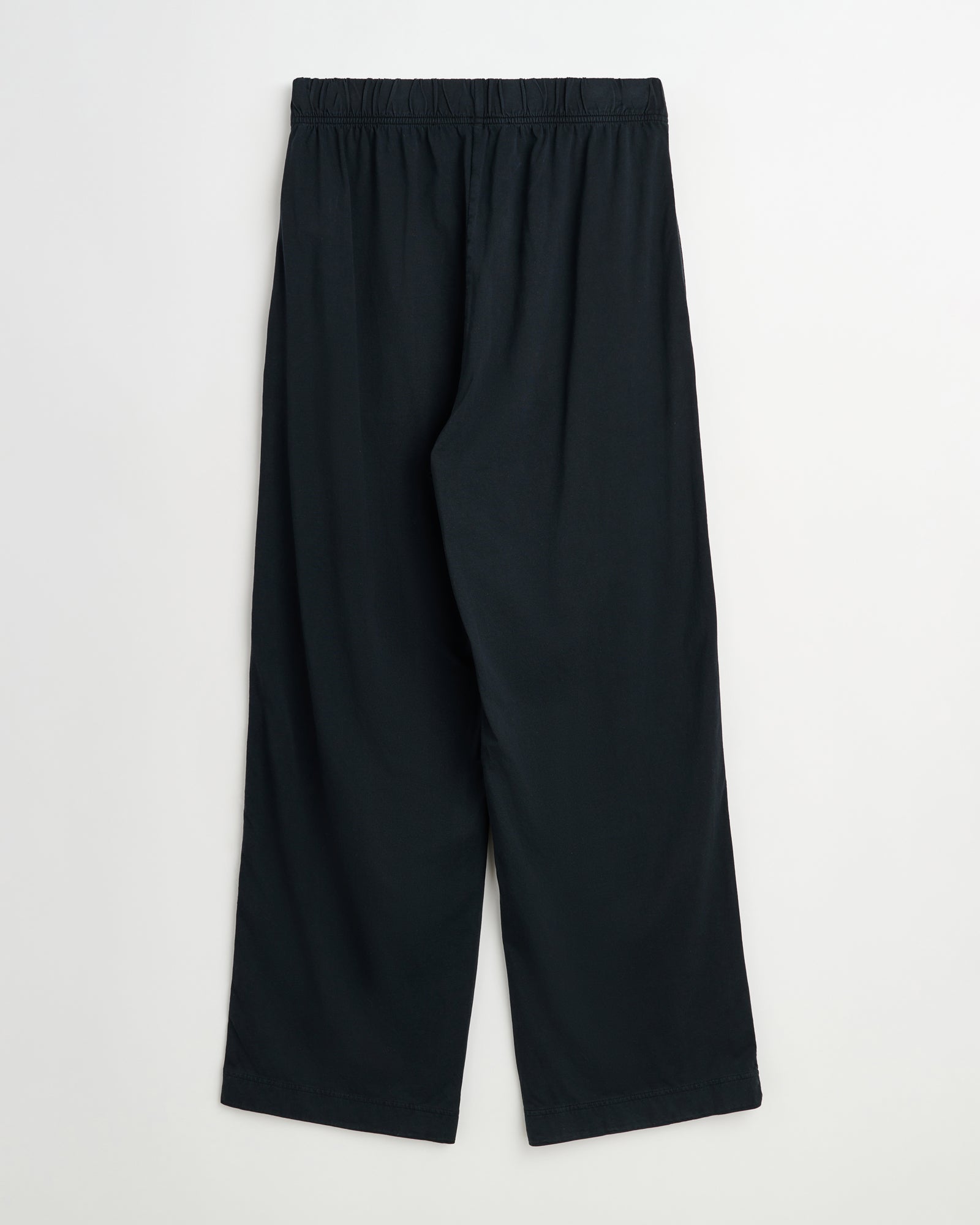 Flow pants | Washed black Jersey