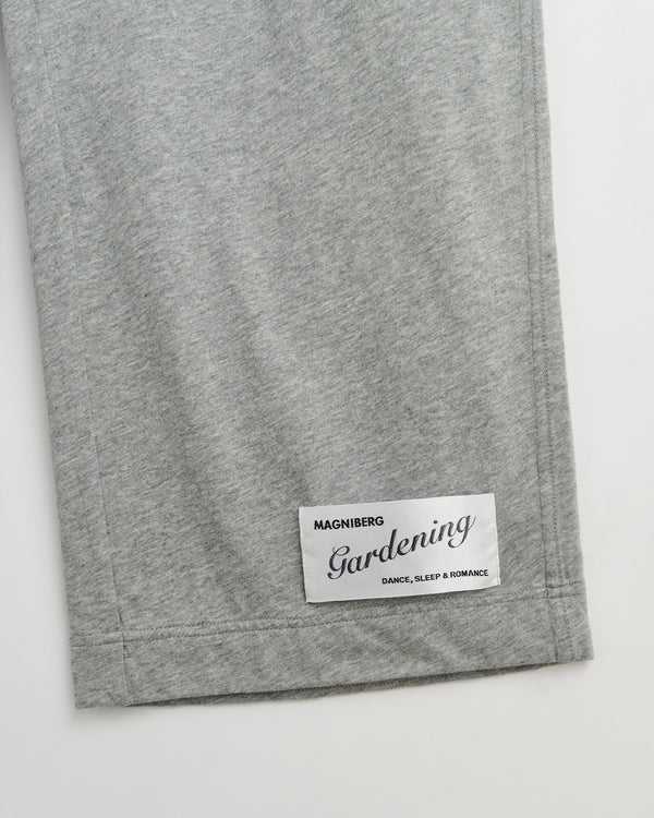 Flow pants | Washed grey melange Jersey
