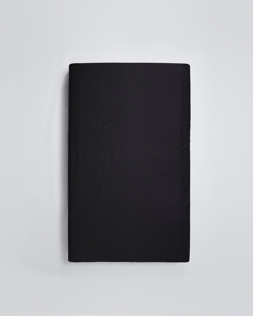 Mother fitted sheet | Black poplin