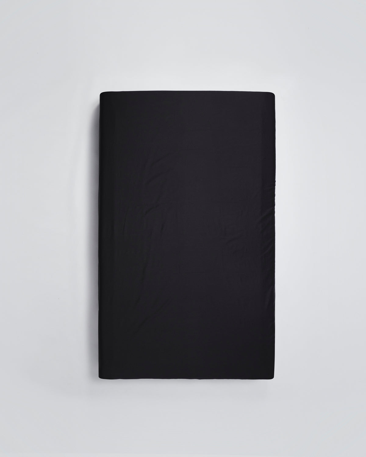 Mother fitted sheet | Black poplin