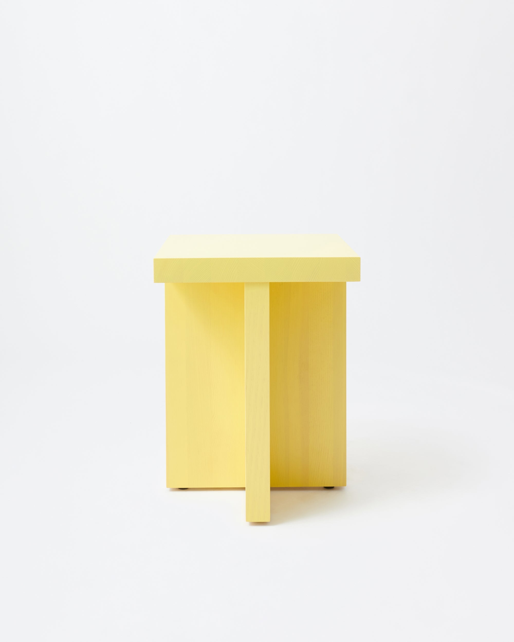 Fox stool | Stained yellow Pine