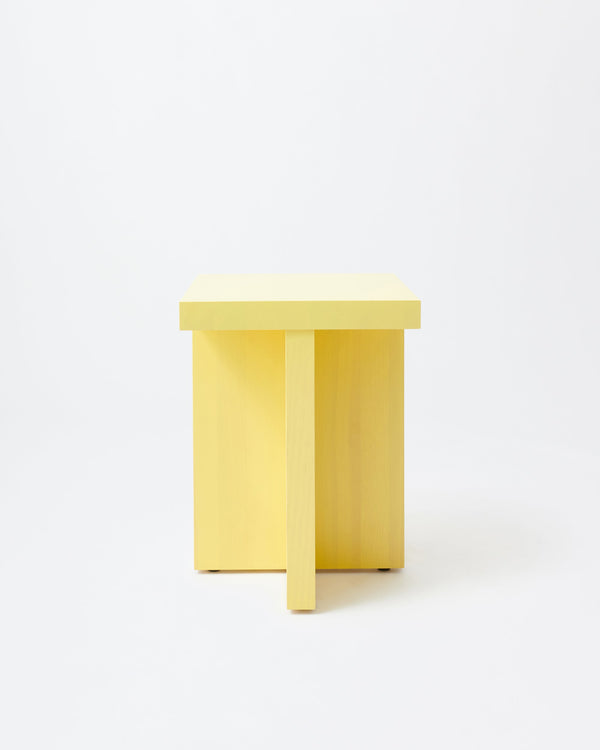 Fox stool | Stained yellow Pine