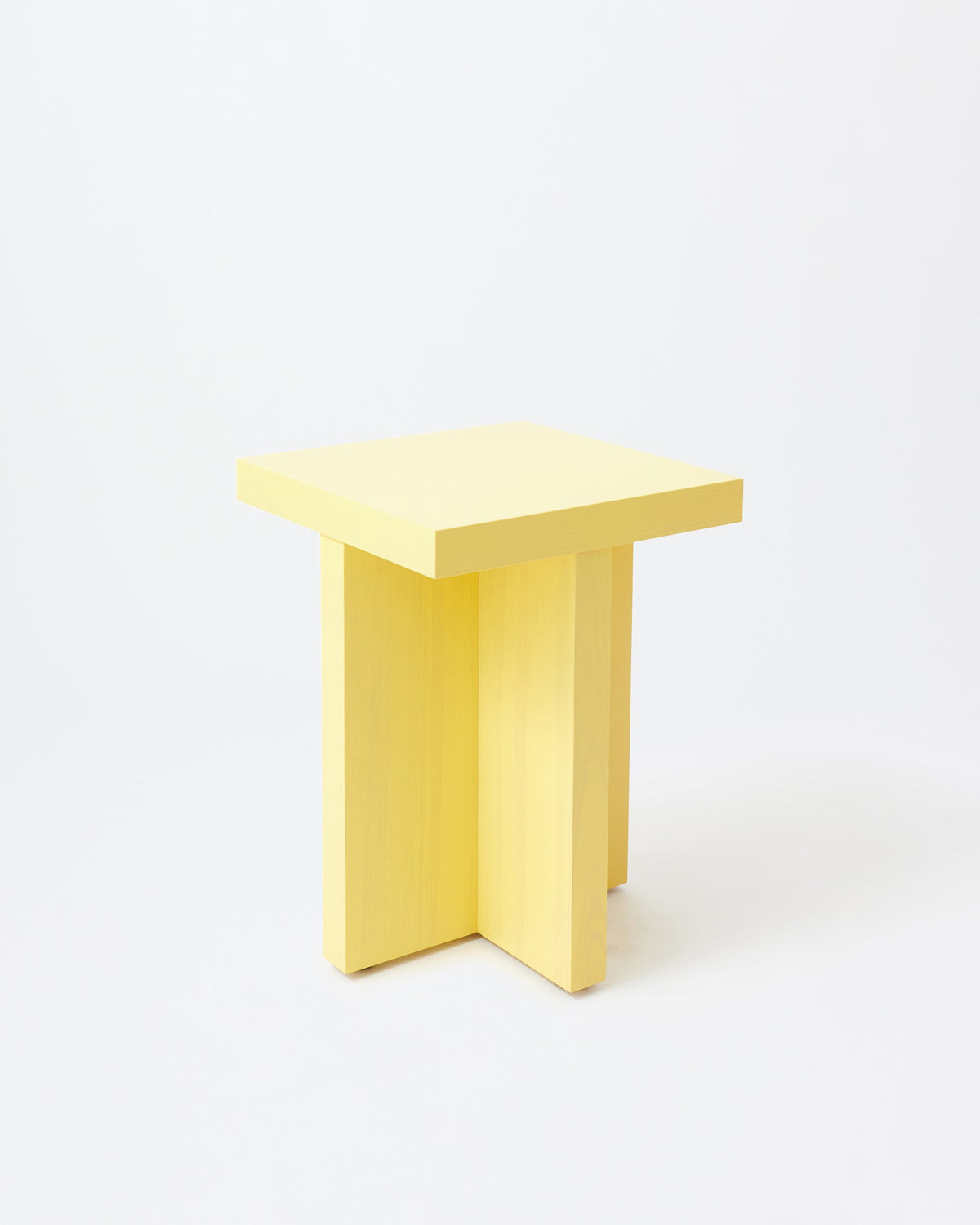 Fox stool | Stained yellow Pine