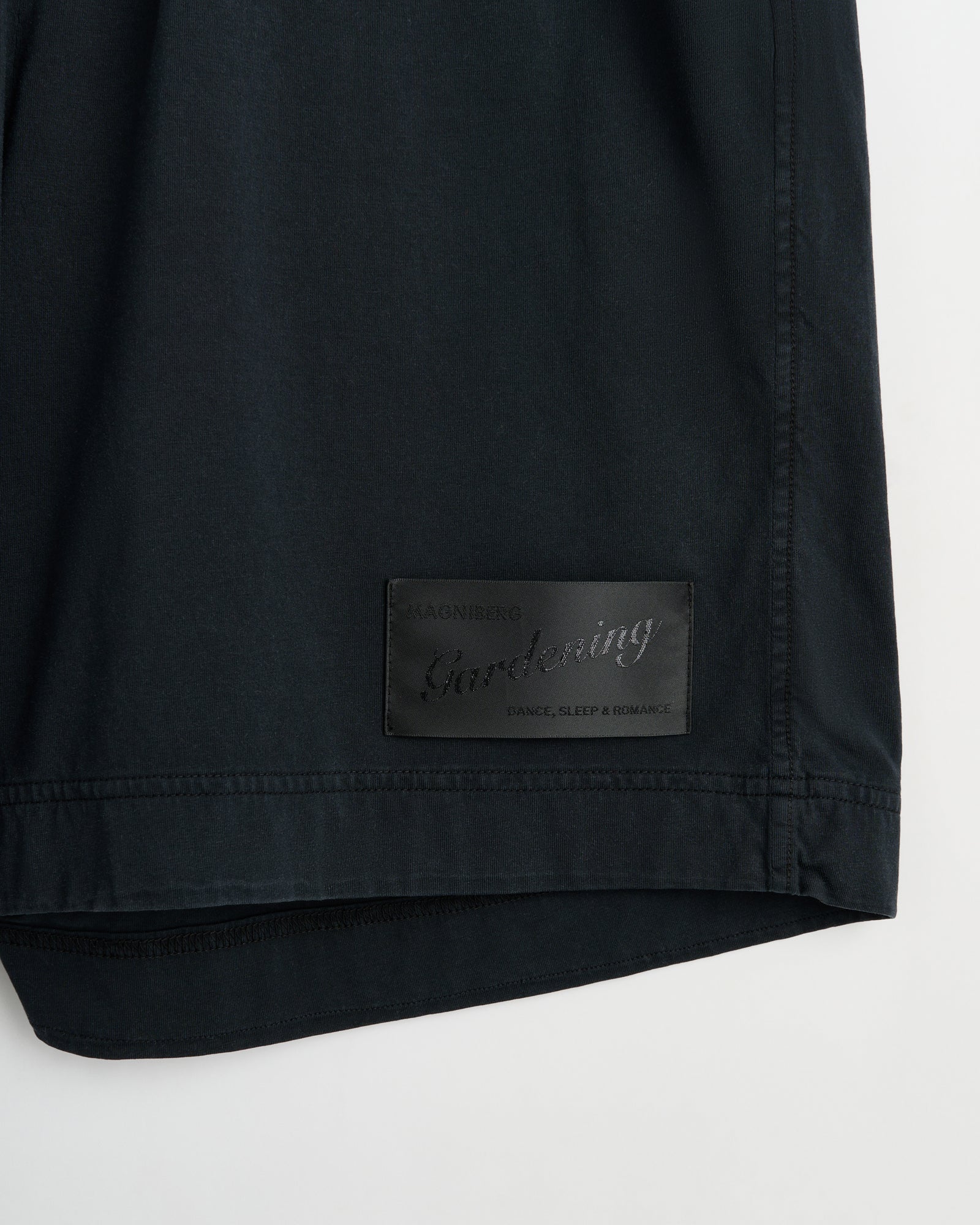 Glow shorts | Washed black Jersey